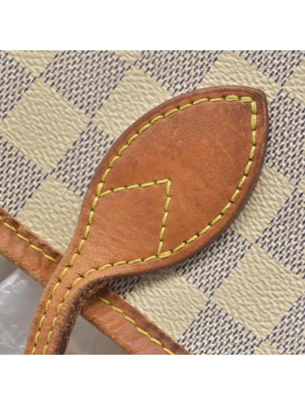 $2170 Louis Vuitton Damier Azur Neverfull MM AR0115